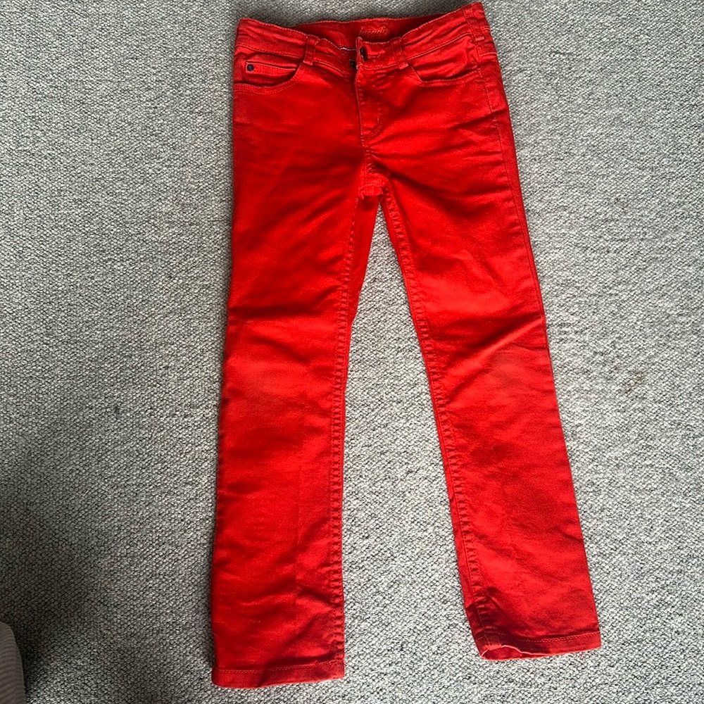 Jacadi red chinos
